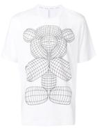 Blackbarrett Teddy Bear Graphic T-shirt - White