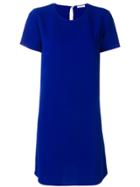 P.a.r.o.s.h. Classic Shift Dress - Blue