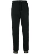 Fendi Ff Cuff Track Pants - Black