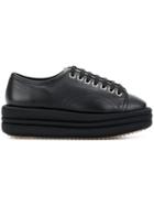 Marc Ellis 'diva' Leather Sneakers - Black
