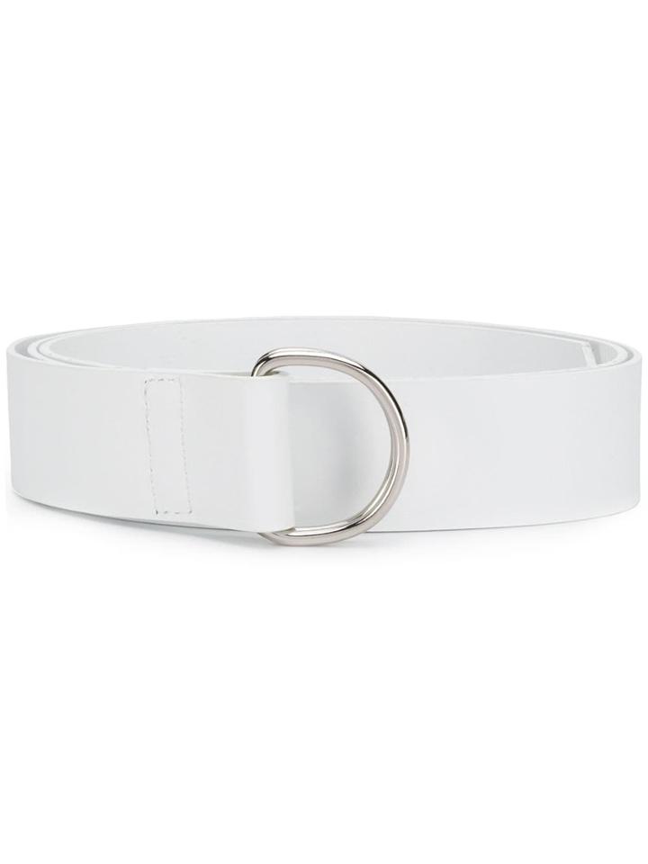 Federica Tosi Loop Buckle Belt - White