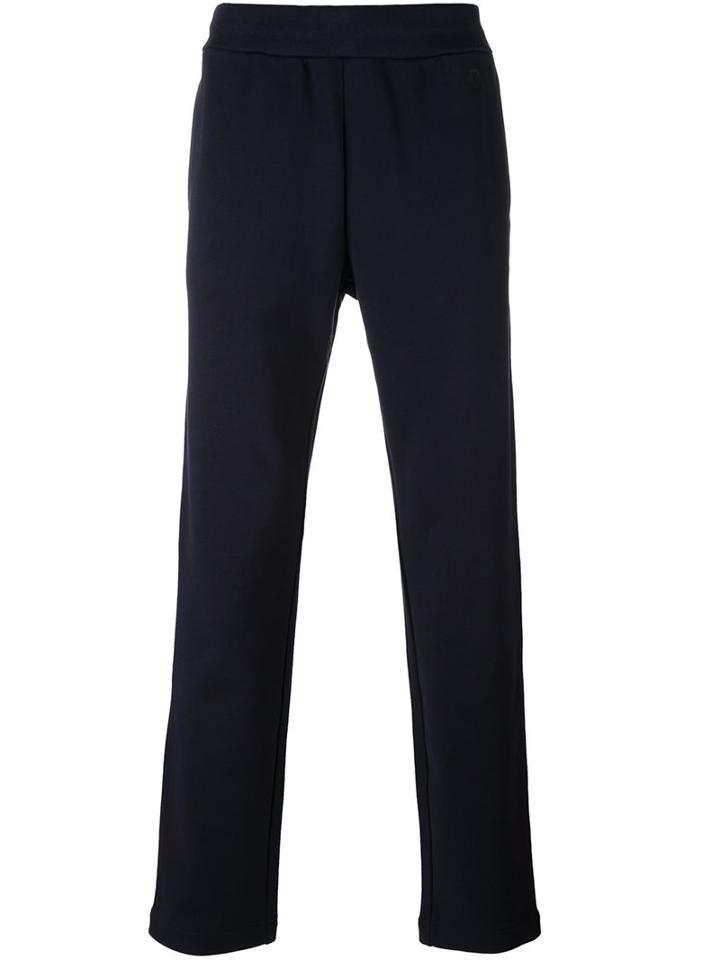 Z Zegna Straight-leg Sweatpants, Men's, Size: Xl, Blue, Cotton
