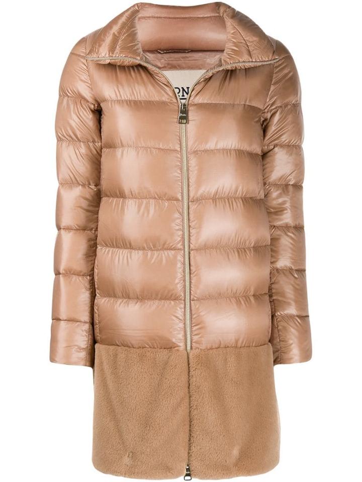 Herno Midi Padded Jacket - Neutrals