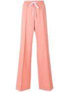 Miu Miu Drawstring Trousers - Pink & Purple