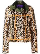 Liska Leopard Print Jacket - Neutrals