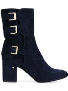 Laurence Dacade Achille Boots, Women's, Size: 38.5, Blue, Suede/leather