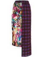 Ultràchic Asymmetric Pleated Skirt - Pink