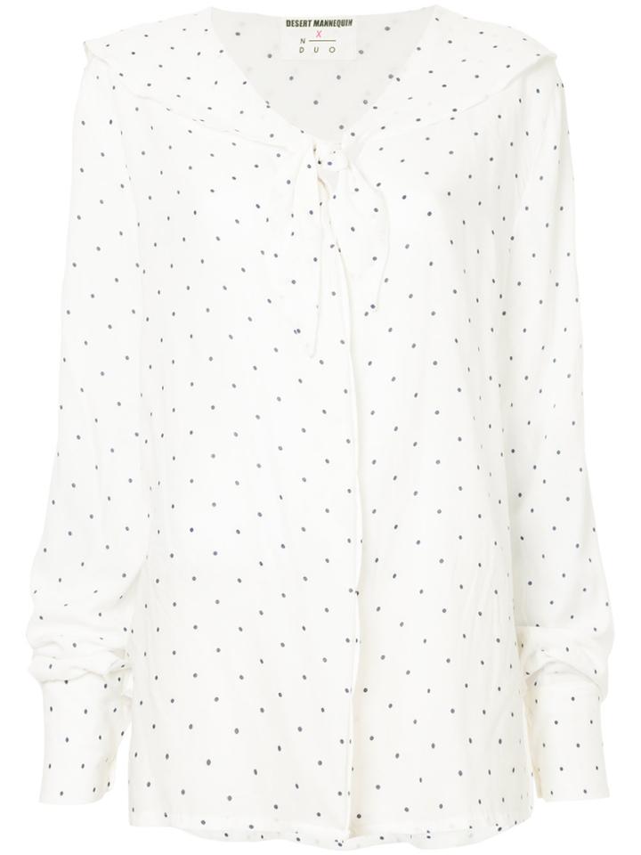 N Duo Dotted Shirt - White