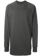 Rick Owens Oversized Sweatshirt, Men's, Size: Small, Grey, Cotton