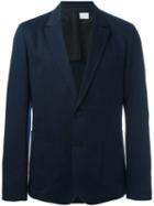 Ami Alexandre Mattiussi Half Lined 2 Button Jacket, Men's, Size: Small, Blue, Acetate