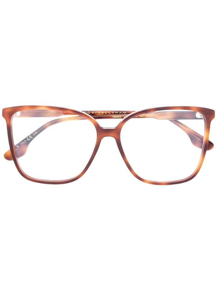 Victoria Beckham Vb203 Glasses - Brown