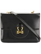 Hermès Pre-owned Classic Leather Shoulder Bag - Black