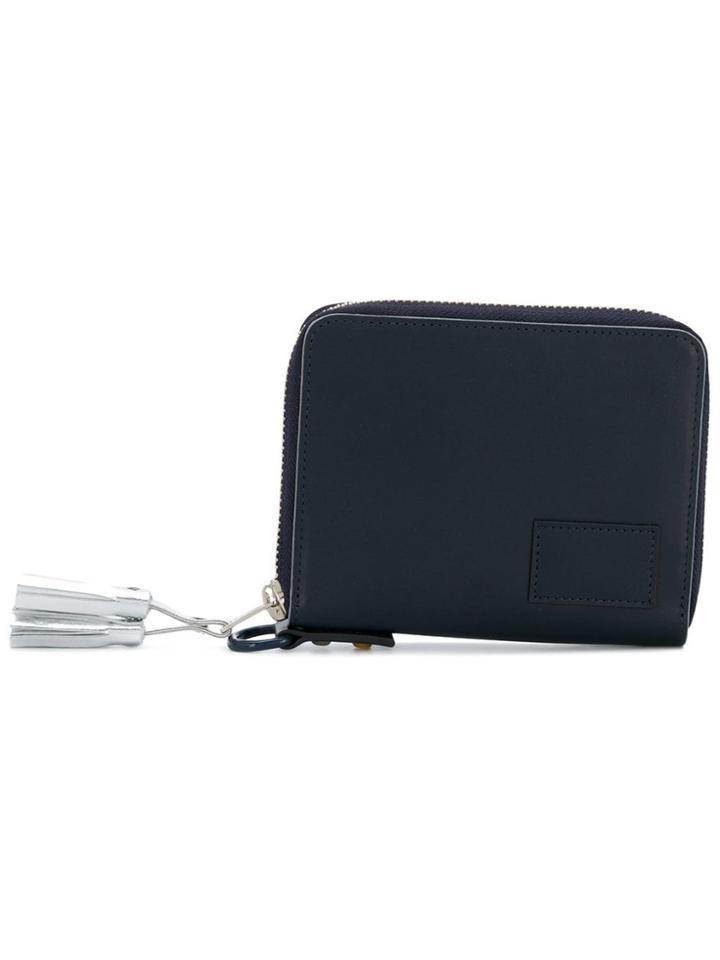 Sacai Square Tassel Wallet - Blue
