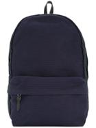 Cabas Contrast Panel Backpack - Blue