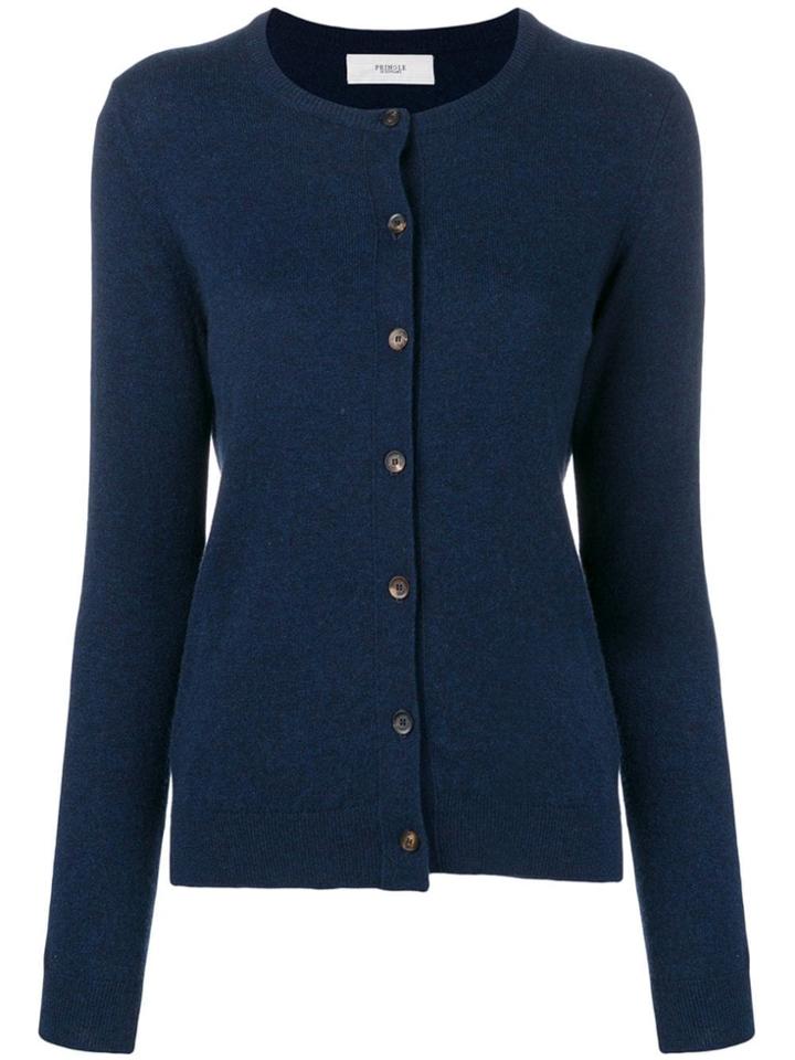 Pringle Of Scotland Round-neck Cashmere Cardigan - Blue