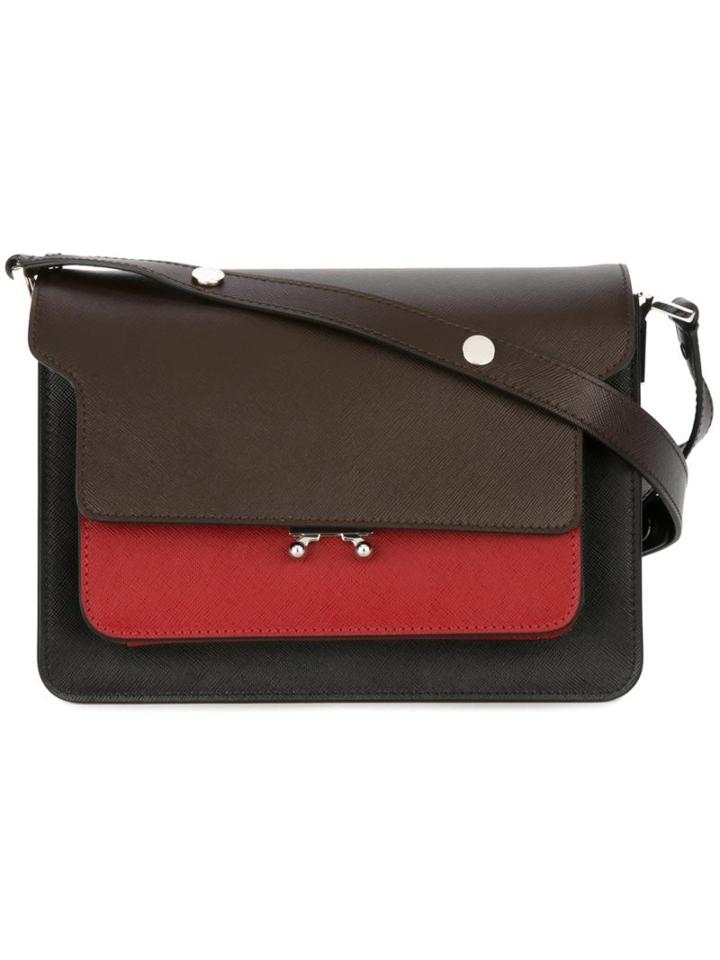 Marni 'trunk' Shoulder Bag, Women's, Brown