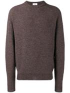 Lemaire Crew Neck Sweater - Brown
