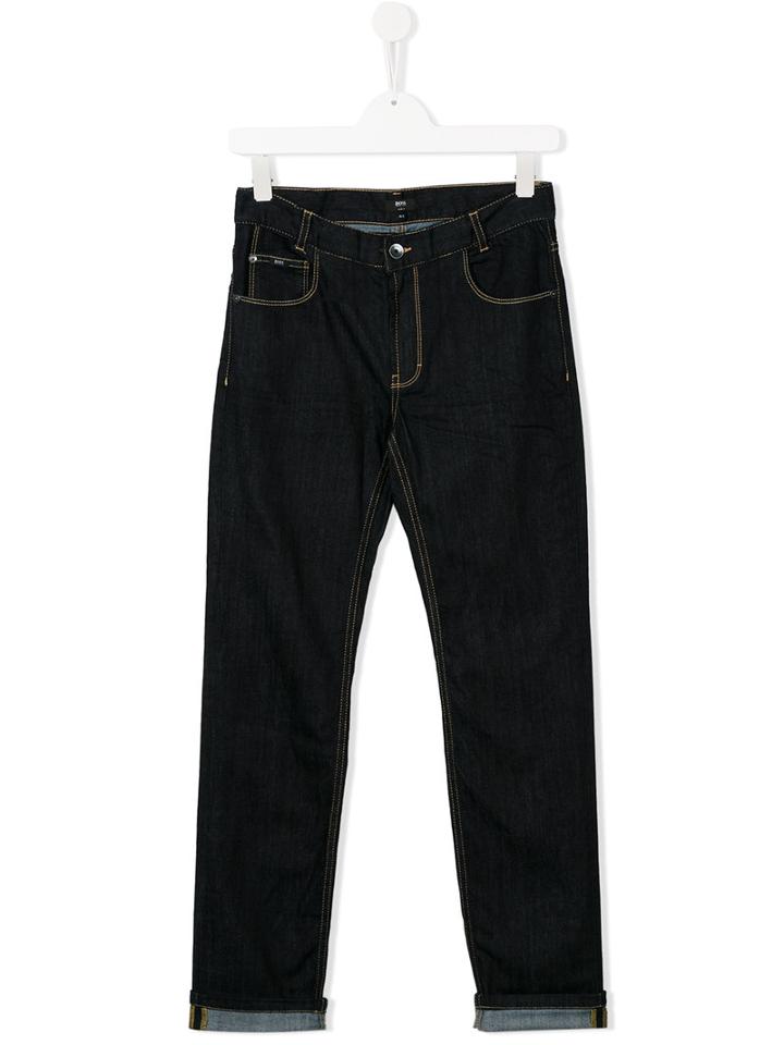 Boss Kids Regular Jeans, Boy's, Size: 16 Yrs, Blue
