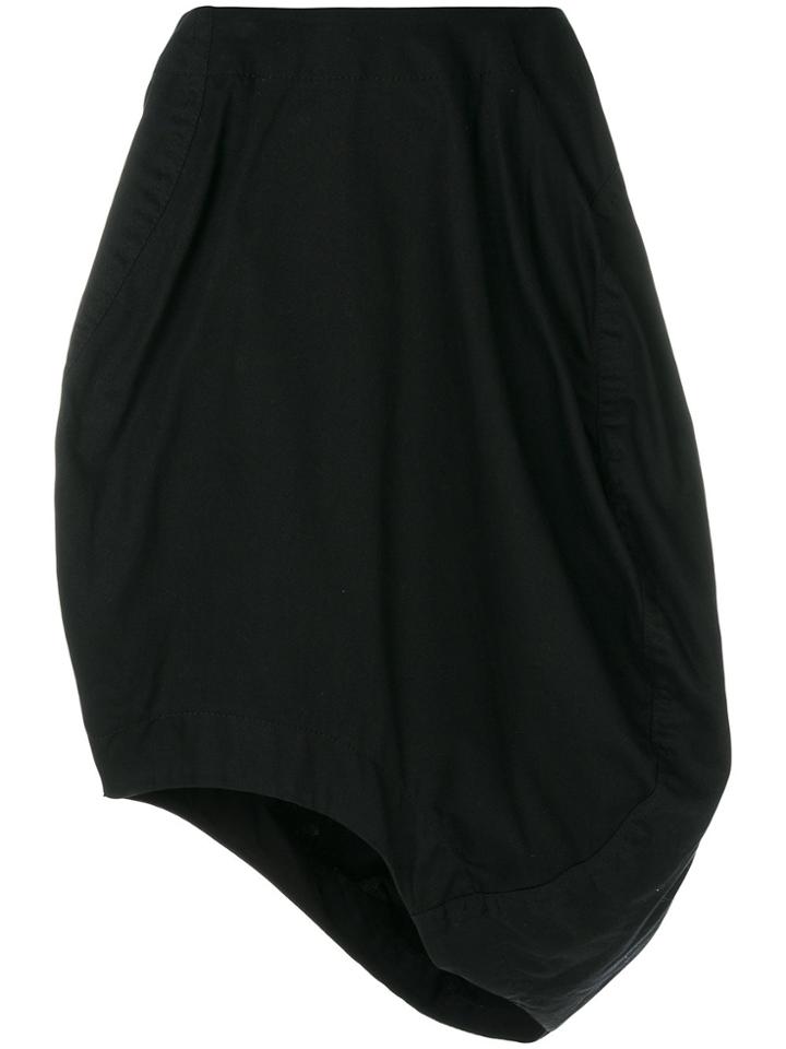 Comme Des Garçons Vintage Asymmetric Balloon Skirt - Black