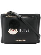 Love Moschino Compact Love Shoulder Bag - Black