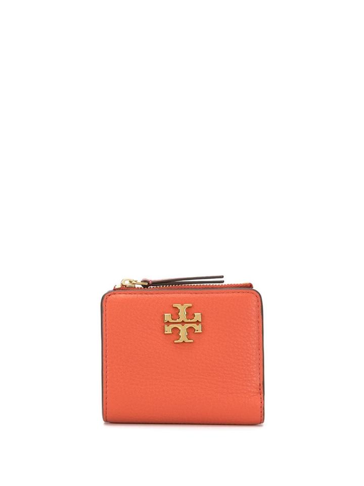 Tory Burch Mcgraw Foldable Wallet - Orange