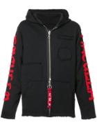 Haculla Shocked 2 Death Hoodie - Black
