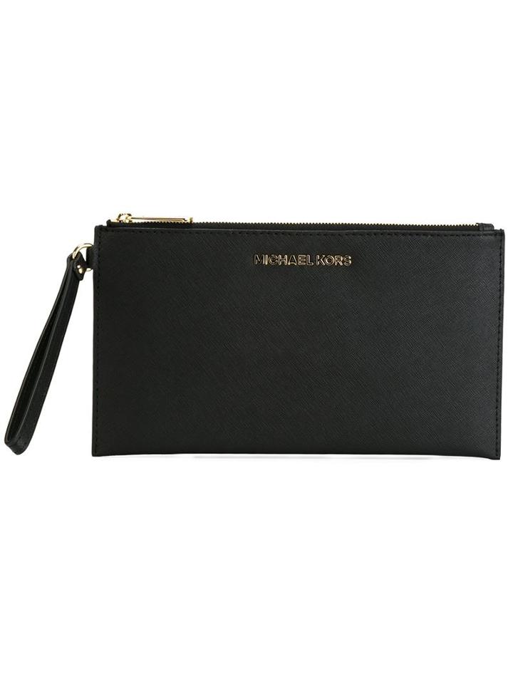 Michael Michael Kors 'bedford' Wristlet Clutch, Women's, Black
