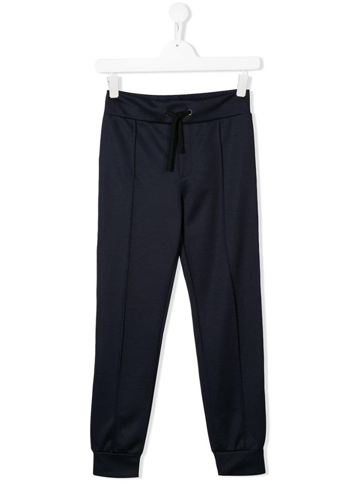Fendi Kids Side Logo Trousers - Blue