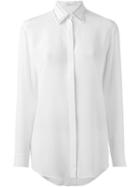 Givenchy Studded Collar Shirt, Women's, Size: 40, White, Silk/metal Other