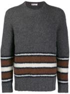Brunello Cucinelli Chunky Crew Neck Jumper - Grey