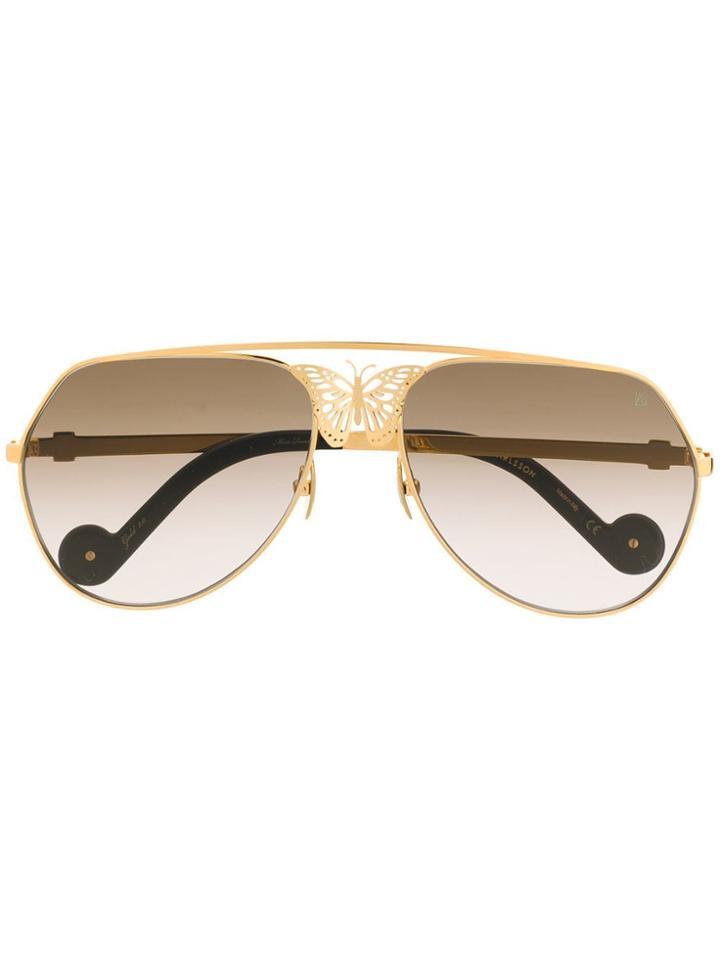 Anna Karin Karlsson Miss Rosell Sunglasses - Gold