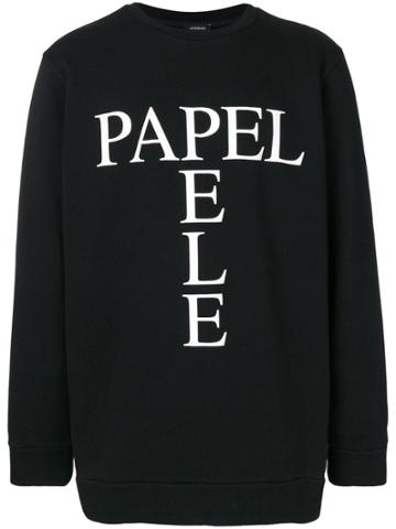 Inês Torcato 'papel/pele' Sweater - Black