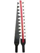 Visone Colour Block Bag Strap - Black
