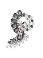 Alberta Ferretti Detailed Brooch - Metallic