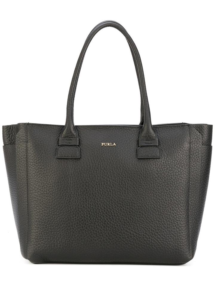 Furla - Classic Tote - Women - Leather - One Size, Black, Leather