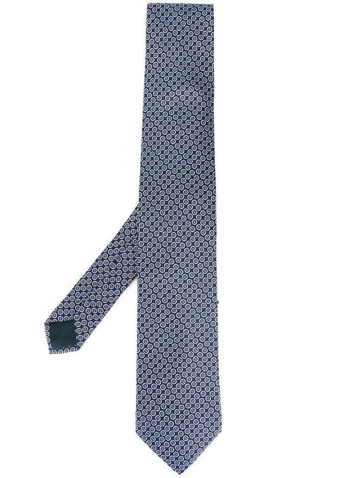 Lanvin Medallion Crest Tie