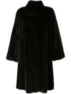 Liska Bounty Trimmed Coat - Black