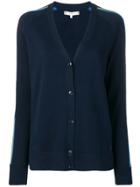Tommy Hilfiger Stripe Trim Cardigan - Blue