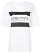 Calvin Klein Jeans Est. 1978 Designer Bio Print T-shirt - White