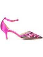 Marchesa Darlene Pumps - Pink & Purple