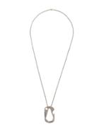 Off-white Blade Necklace - Silver