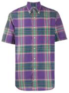 Gitman Vintage Check Button Down Shirt - Purple