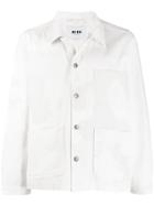 Msgm Classic Denim Jacket - White