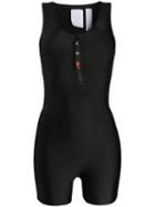 Reebok X Victoria Beckham Fitted Performance Playsuit - Black