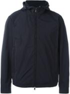 Moncler Hooded Padded Jacket, Men's, Size: 4, Blue, Polyester
