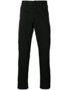 Ami Alexandre Mattiussi - Chino Trousers - Men - Cotton/spandex/elastane - L, Black, Cotton/spandex/elastane