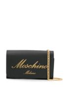 Moschino Moschino Milano Wallet On Chain - Black