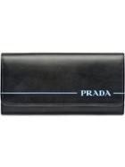 Prada Prada Leather Wallet - Black