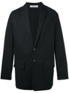 Lucio Vanotti - Two Button Blazer - Men - Cotton/spandex/elastane - 5, Black, Cotton/spandex/elastane