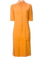 Jean Louis Scherrer Vintage Pleated Blouse Dress